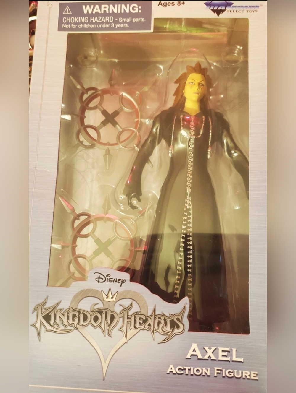 BN Disney Axel Action Figure - Black, Red, Yellow Kindom Heart